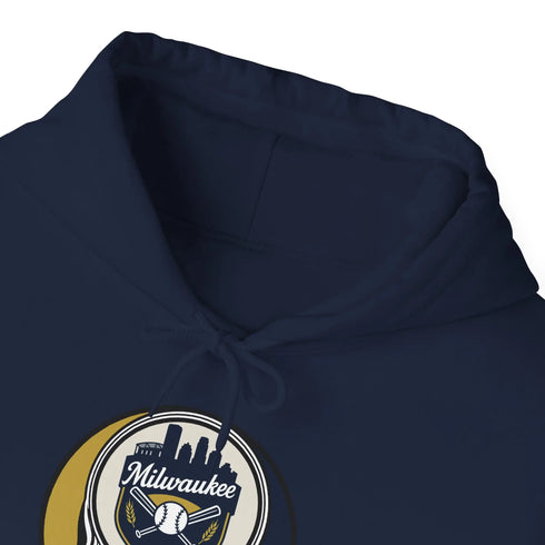 Grateful Dead - Milwaukee Brewers Grateful Dead Unisex Heavy Blend Hoodie - MLB - StealieShop